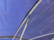 Зонтик с клапаном 2,5м - 12спиц и серебряным напылением красный тент 890327 фото 5