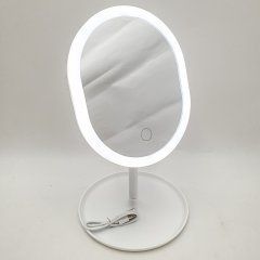 Зеркало с Led подсветкой овальное косметическое для макияжа Артикул: MU785412 фото