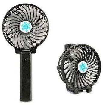 Портативный Мини вентилятор ручной аккумуляторный mini fan Артикул: 1121 фото