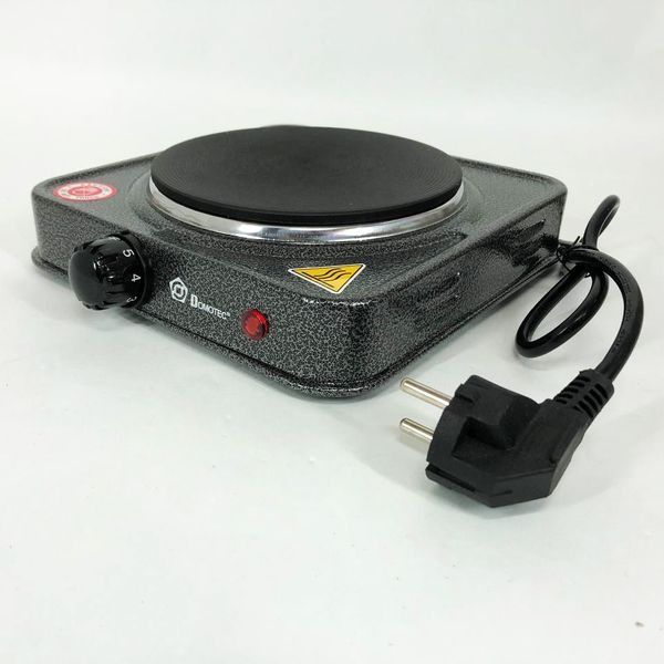 Электроплита настольная DOMOTEC MS-5821 (дисковая на 1 конфорку/1Д), маленькая электроплита переносная ws86864 фото