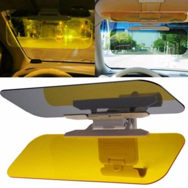 Антибликовый козырек для автомобиля HD Vision Visor Clear View, защита от солнца, фонарей, фар Универсвльный Артикул: 80162 фото