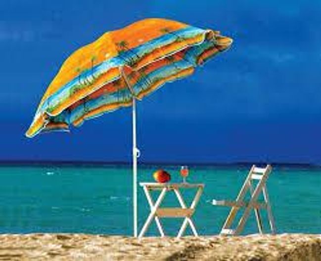 Пляжный зонт с наклоном 2 м Зонт торговый 2 метра с наклоном Артикул: sa221107 фото
