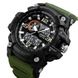 Часы наручные мужские SKMEI 1283AG ARMY GREEN, армейские часы противоударные. Цвет: зеленый ws28574 фото 3