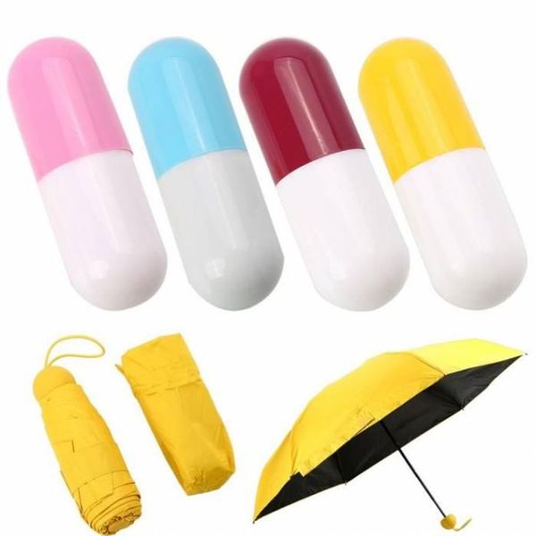 Зонтик-капсула, Карманный женский мини-зонт в капсуле, Капсульный зонтик, Мини зонтик складной Артикул: pr528739 фото