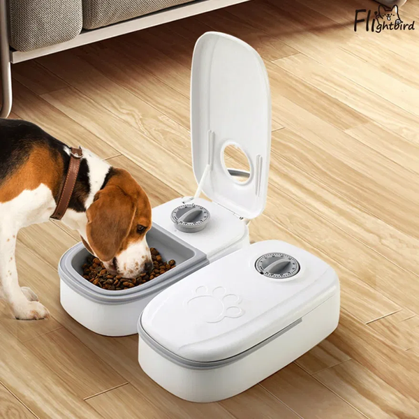 Автоматическая кормушка для домашних животных умный дозатор с таймером для кошек и собак MA-6 Артикул: MU4555 фото