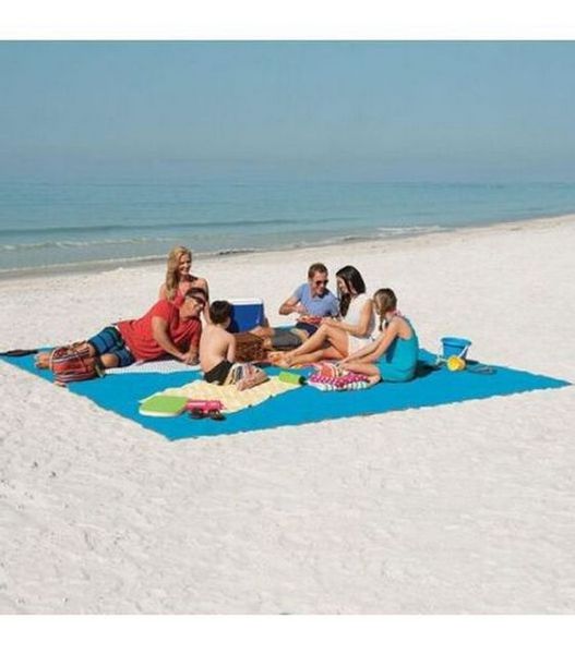 Пляжная подстилка покрывало коврик Анти-песок Sand Free Mat 200x150 см Артикул: 1112 фото
