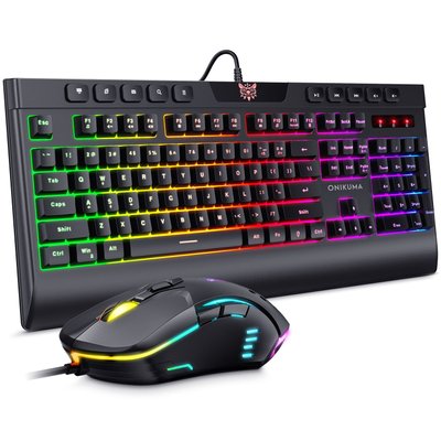 Игровой набор клавиатура и мышка Gaming G21B с RGB подсветкой Артикул: 205122245886 фото