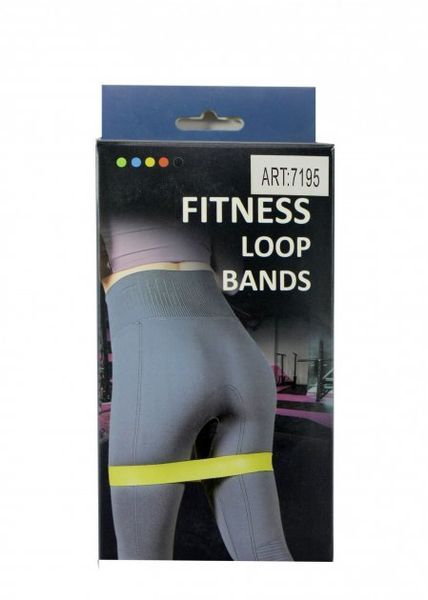 Резинки для фитнеса Loop Bands 5 штук с чехлом в комплекте Артикул: 7195-200 фото