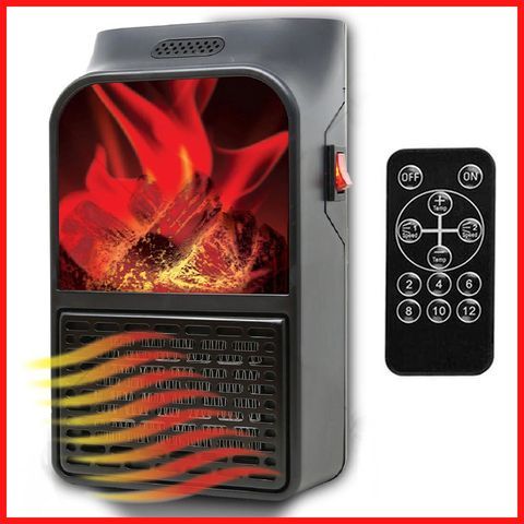 Обогреватель электрический Flame Heater 1000W с пультом Артикул: 20500000019 фото