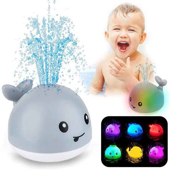 Игрушки для ванной для детей "Кит фонтан" Mini Whale Fountain плавающие игрушки для купания малышей Артикул: 237EL-107A/2 фото