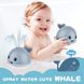 Игрушки для ванной для детей "Кит фонтан" Mini Whale Fountain плавающие игрушки для купания малышей Артикул: 237EL-107A/2 фото 1